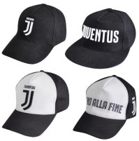 Cappellino in cotone con frontino Juventus