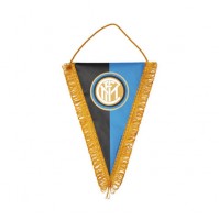 Gagliardetto triangolare 20X28cm logo ufficiale Inter