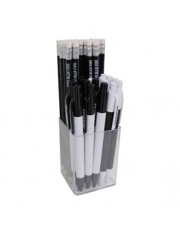 Kit composto da matite e penne in plastica Juventus